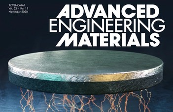 A projekt eredményei az Advanced Engineering Materials címlapján
